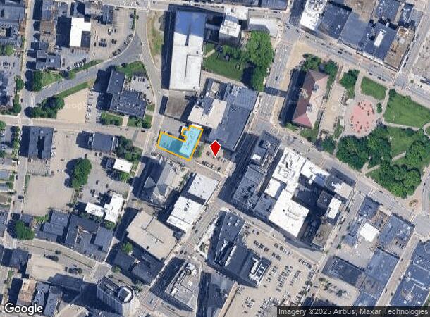 6 Chatham St, Worcester, MA Parcel Map