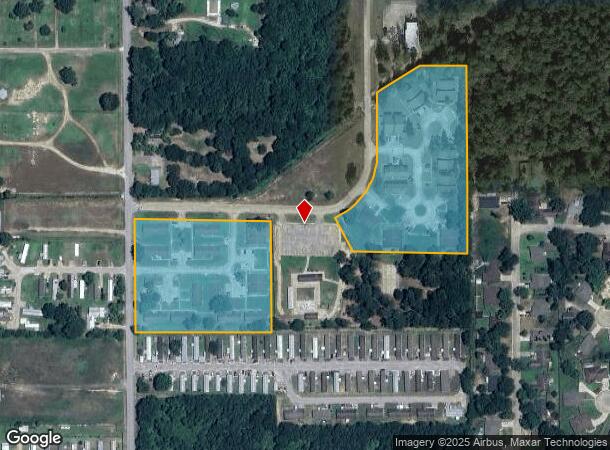  100 Campbell St, Cleveland, TX Parcel Map