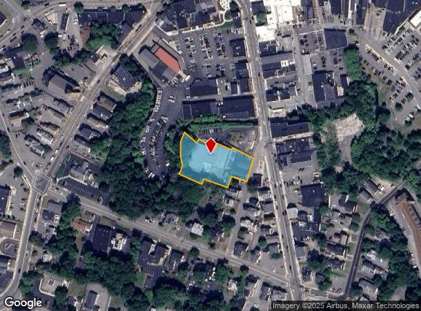  5 Hill St, Taunton, MA Parcel Map