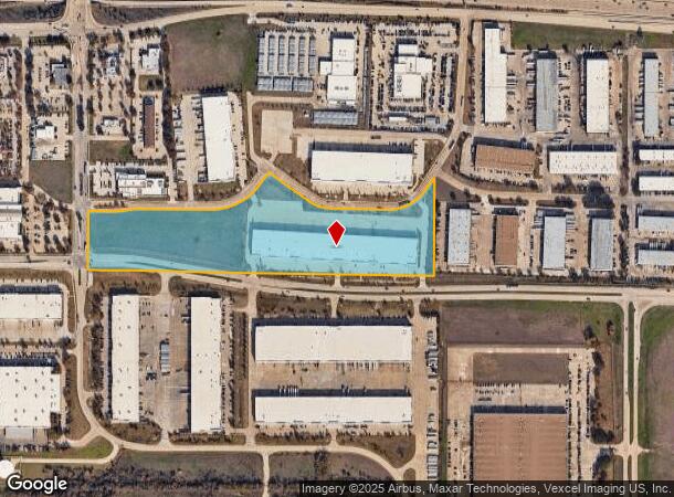  100 Metroplace Dr, Grapevine, TX Parcel Map