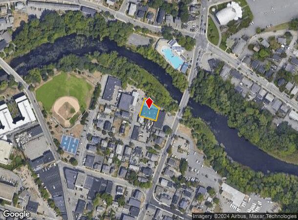  13 Wall St, Waltham, MA Parcel Map