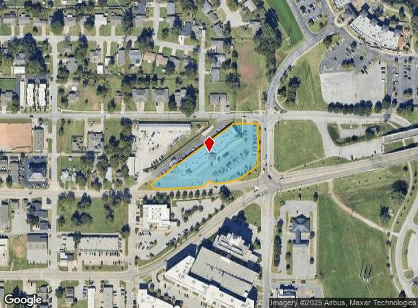 807 E A St, Jenks, OK Parcel Map