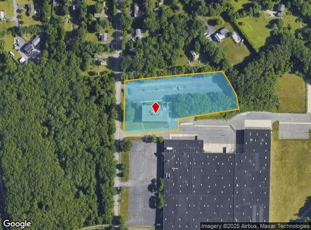 100 Laurel St, East Bridgewater, MA Parcel Map