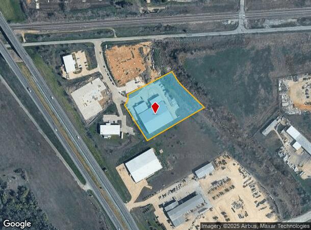  205 Mustang Cv, Taylor, TX Parcel Map