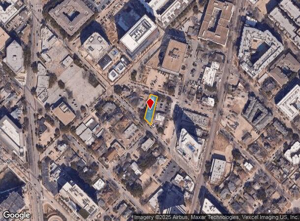 2714 Routh St, Dallas, TX Parcel Map