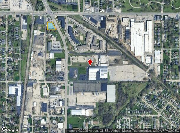  1205 N Westwood Ave, Toledo, OH Parcel Map