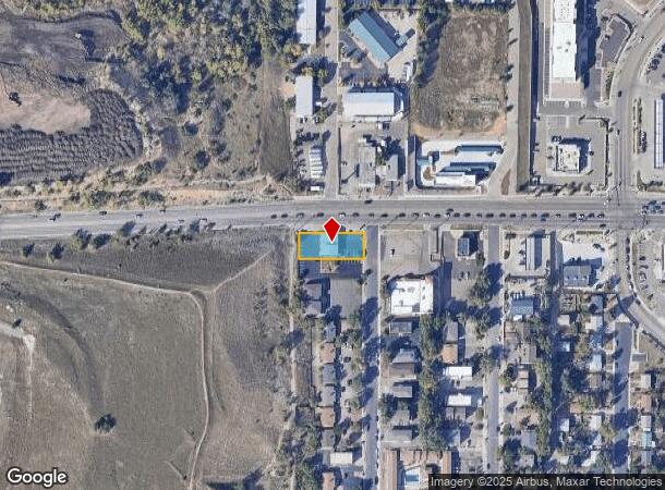  1025 W Fillmore St, Colorado Springs, CO Parcel Map