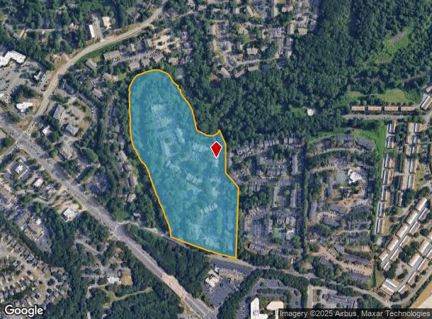  100 Old Holcomb Bridge Way, Roswell, GA Parcel Map