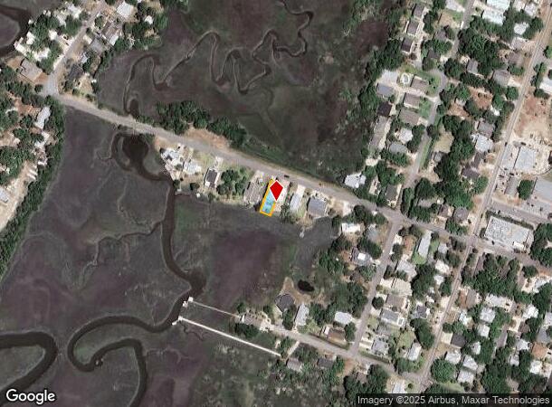 605 6Th St, Tybee Island, GA Parcel Map