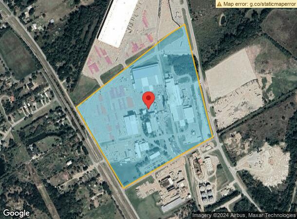  202 Cedar Rd, Ennis, TX Parcel Map