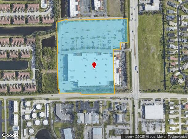  15880 San Carlos Blvd, Fort Myers, FL Parcel Map