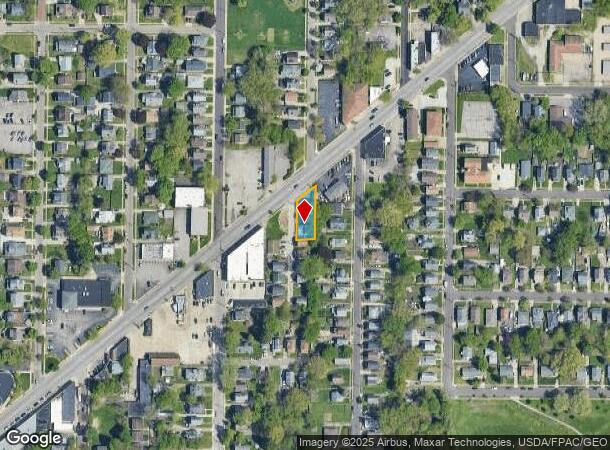  304 E Cuyahoga Falls Ave, Akron, OH Parcel Map