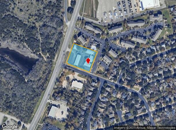 1911 N Austin Ave, Georgetown, TX Parcel Map