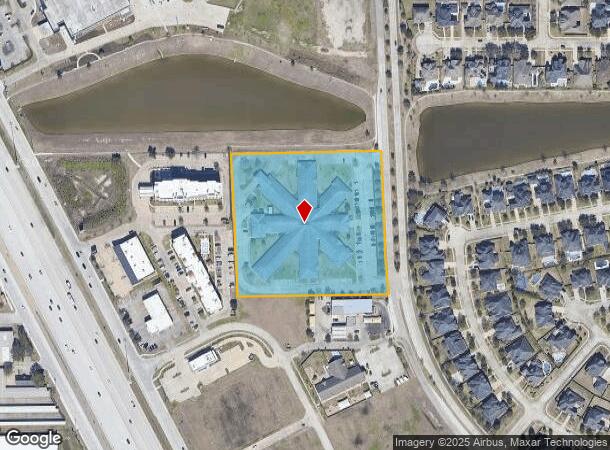  2620 W Walker St, League City, TX Parcel Map