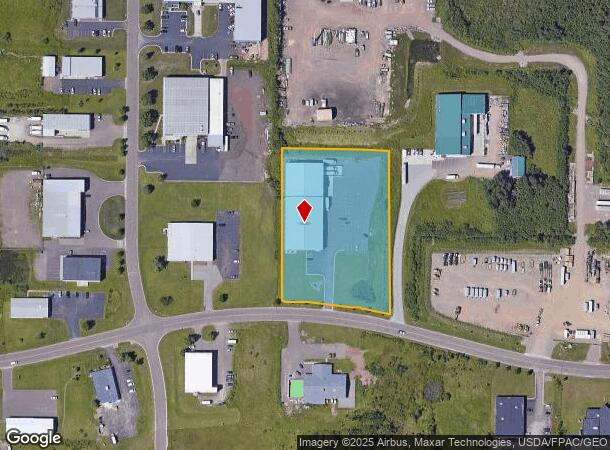 4503 Airpark Blvd, Duluth, MN Parcel Map