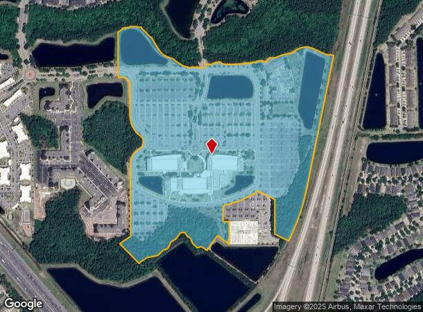  14000 Citicards Way, Jacksonville, FL Parcel Map