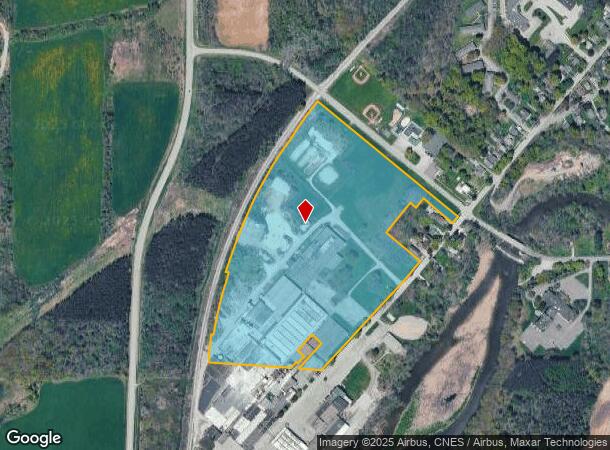 130 Gilbert St, Le Roy, NY Parcel Map