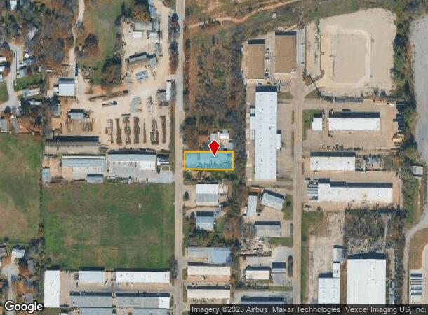  2616 Weaver St, Haltom City, TX Parcel Map