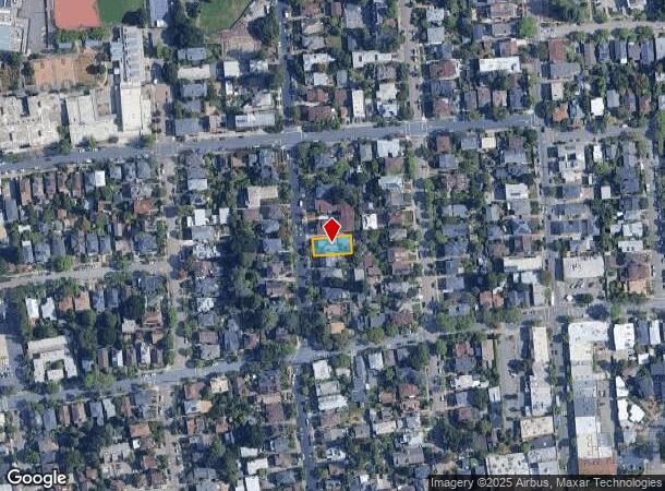 2823 Hillegass Ave, Berkeley, CA Parcel Map