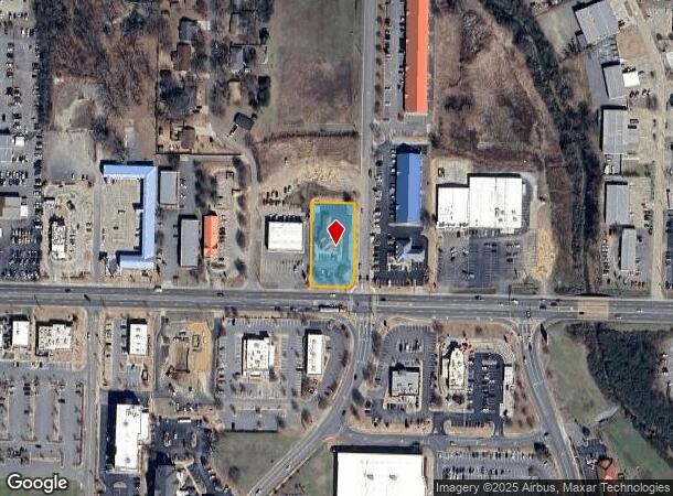 1104 E Oak St, Conway, AR Parcel Map