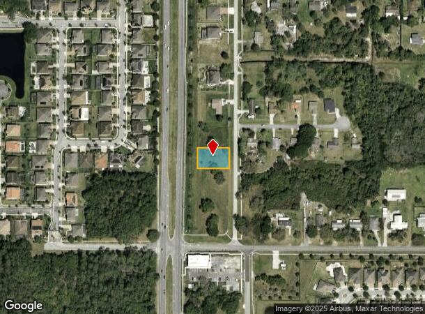 1540 Underwood Ave, Saint Cloud, FL Parcel Map