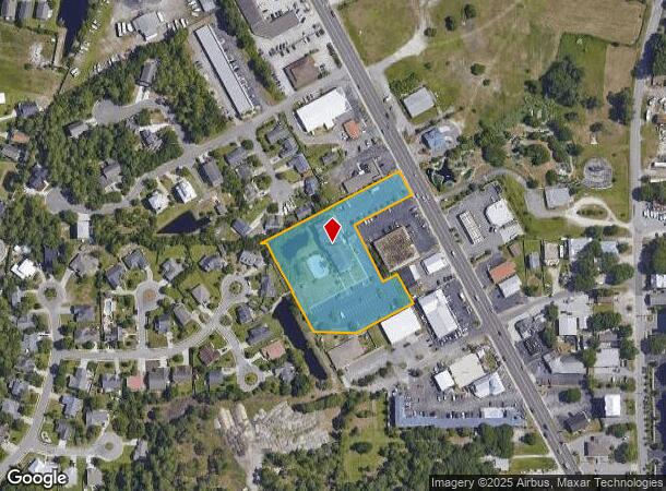  907 Lake Park Blvd N, Carolina Beach, NC Parcel Map