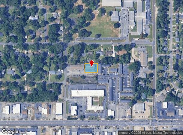  1000 Martha St, Warner Robins, GA Parcel Map