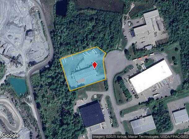 100 Dowd Rd, Bangor, ME Parcel Map