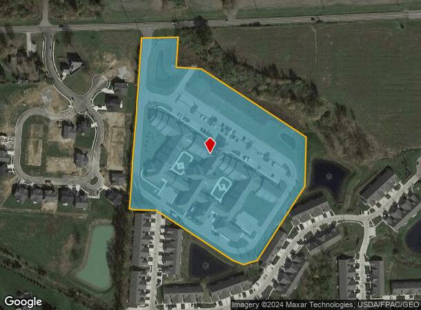  250 W Social Row Rd, Dayton, OH Parcel Map