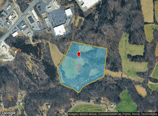 110 Old Franklin Tpke, Rocky Mount, VA Parcel Map