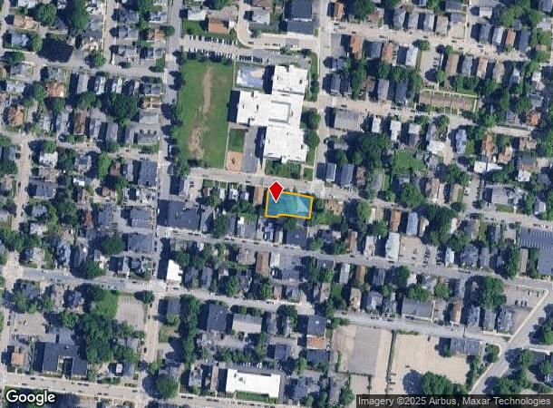  43 John St, Worcester, MA Parcel Map
