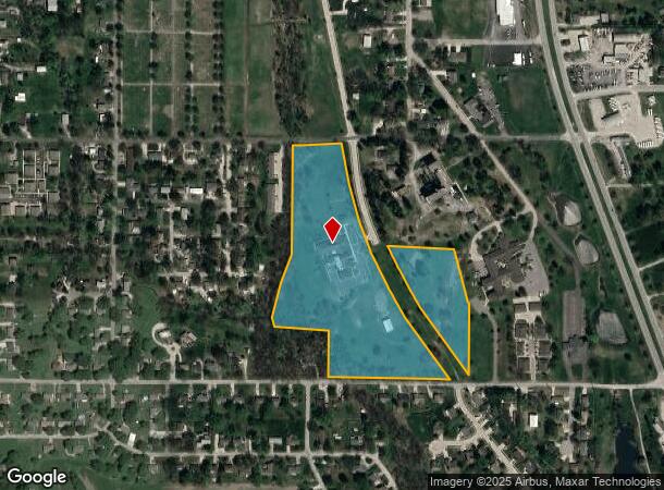 Hall Ave, Savannah, MO Parcel Map