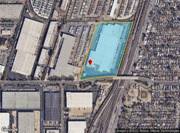 2417 E Carson St, Carson, CA Parcel Map
