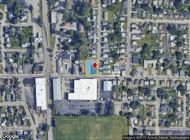 214 Columbus Ave, Pawtucket, RI Parcel Map