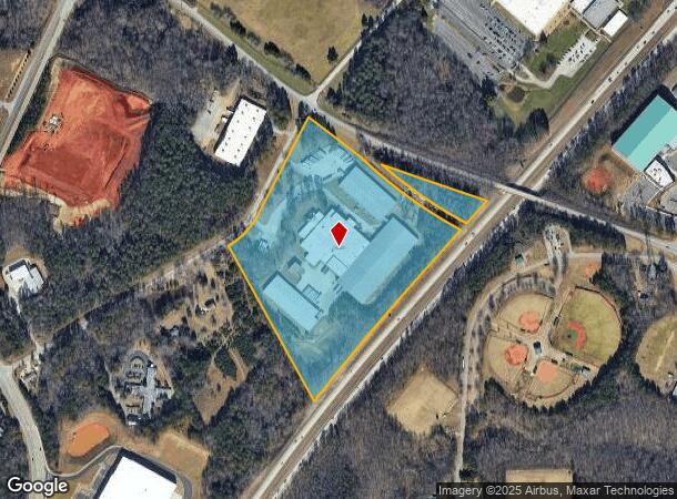  4515 Cantrell Rd, Flowery Branch, GA Parcel Map