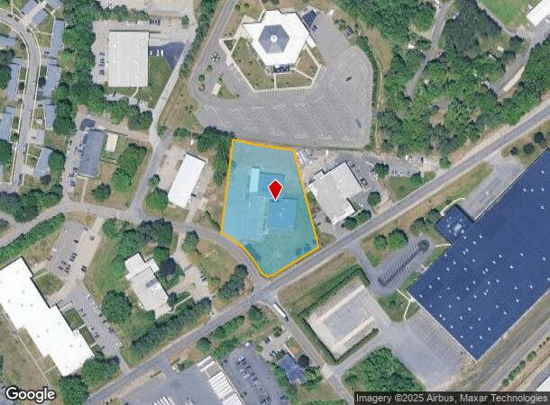  2140 Westover Rd, Chicopee, MA Parcel Map