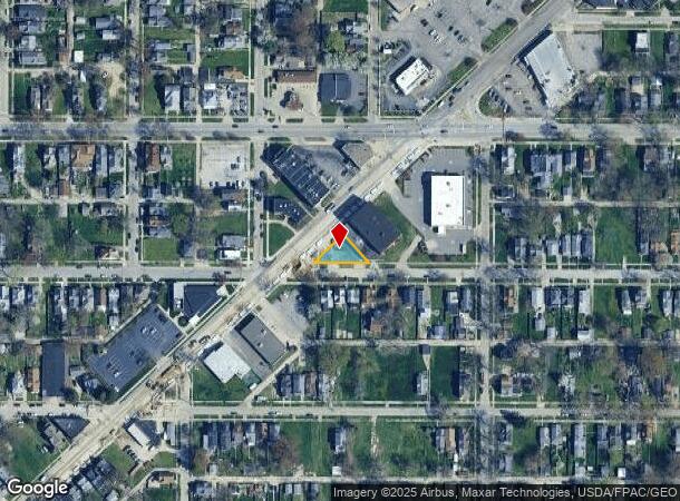  1637 Broadway St, Toledo, OH Parcel Map