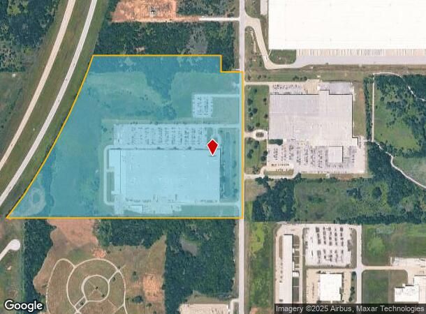 6910 N Whirlpool Dr, Tulsa, OK Parcel Map