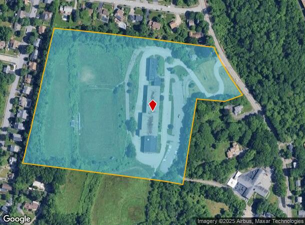 781 Grove St, Worcester, MA Parcel Map