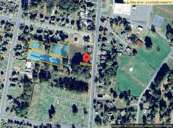  127 N Somerset Ave, Crisfield, MD Parcel Map