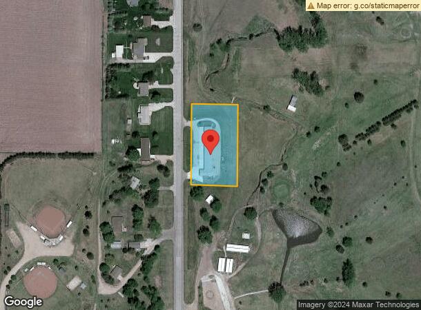  515 N Willson St, Blue Hill, NE Parcel Map