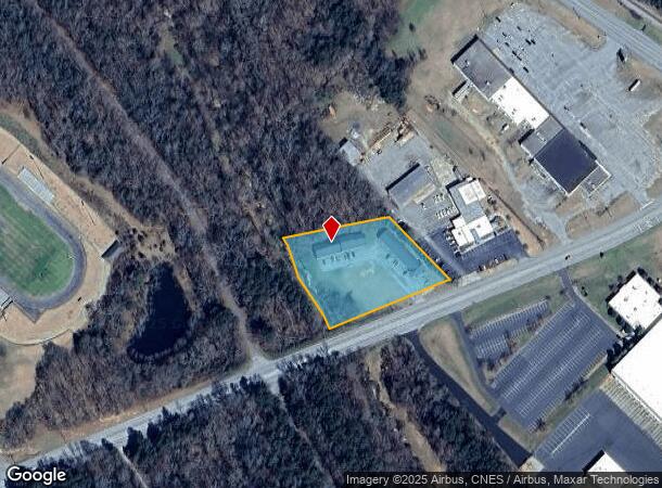 1553 Springdale Dr, Clinton, SC Parcel Map