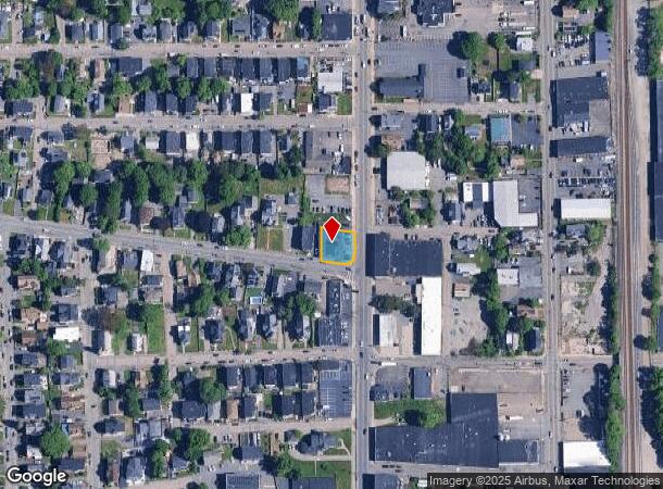 284 N Main St, Brockton, MA Parcel Map