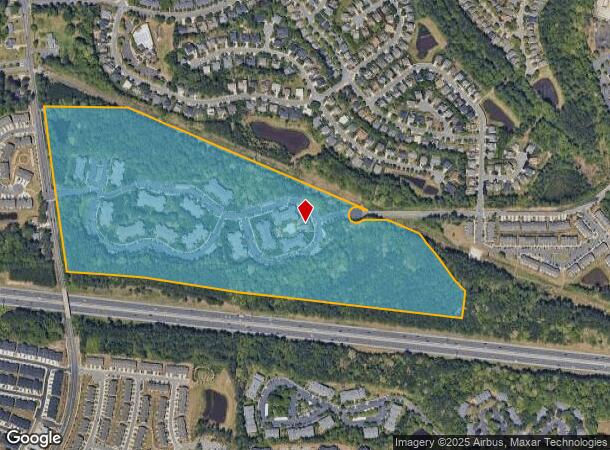 1101 Exchange Pl, Durham, NC Parcel Map