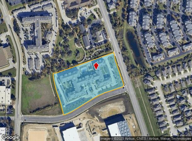2351 Oakmont Dr, Round Rock, TX Parcel Map
