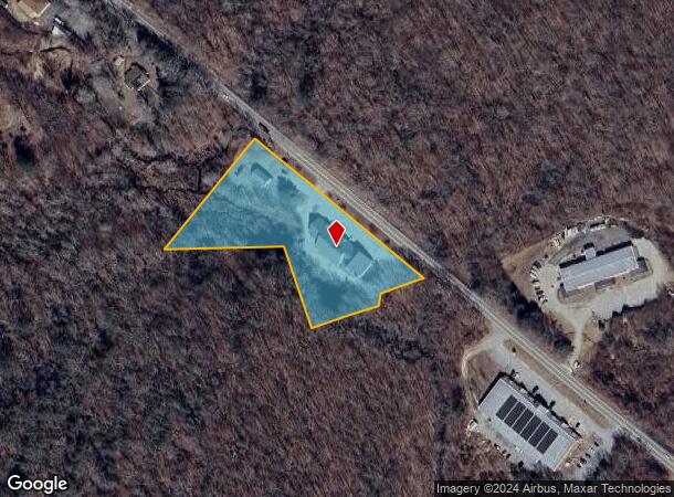  55 Nott Hwy, Ashford, CT Parcel Map