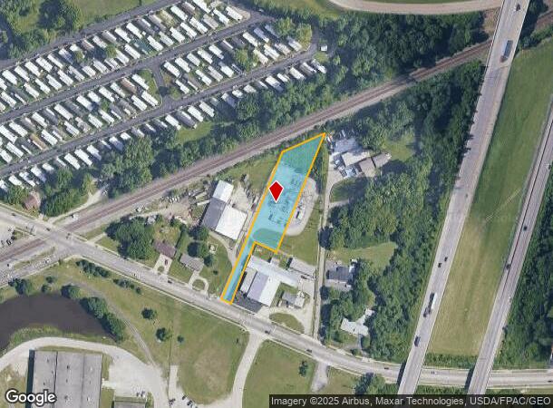  W Alexandersville Bellbrook Rd, West Carrollton, OH Parcel Map
