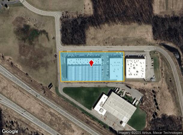 1209 Tech Dr, Webberville, MI Parcel Map