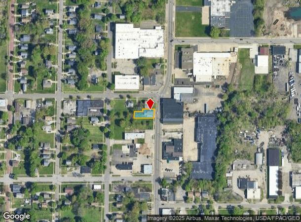  1050 Grant St, Akron, OH Parcel Map