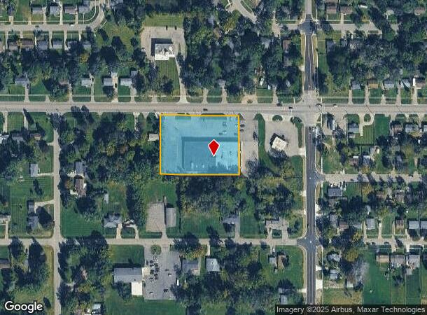  1361 W Coldwater Rd, Flint, MI Parcel Map